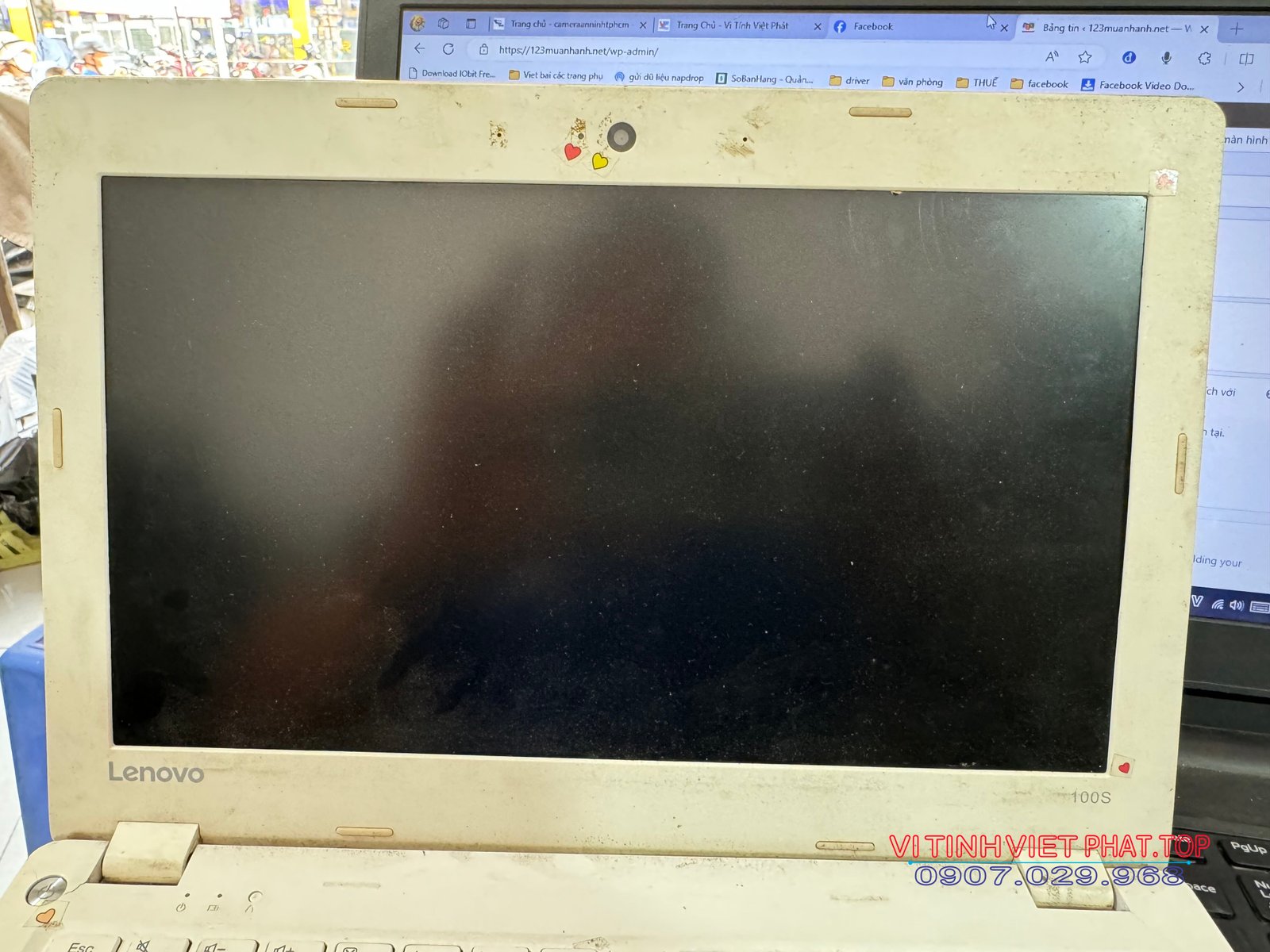 Thanh lý xác laptop lenovo 100s