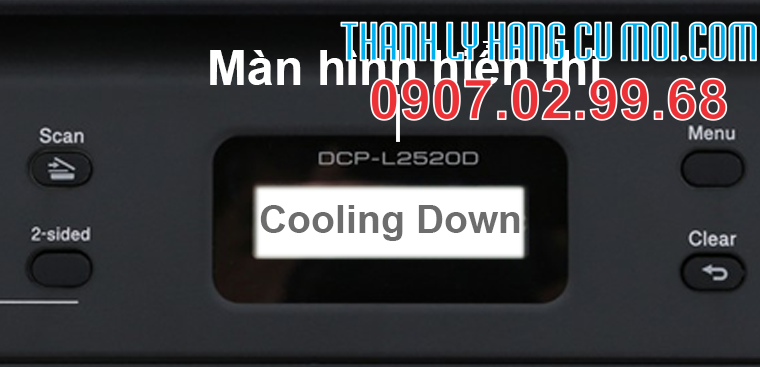 Màn hình báo lỗi Cooling Down Màn hình báo lỗi Cooling Down