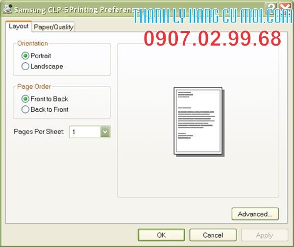 Tự sửa các lỗi đơn giản trên máy in