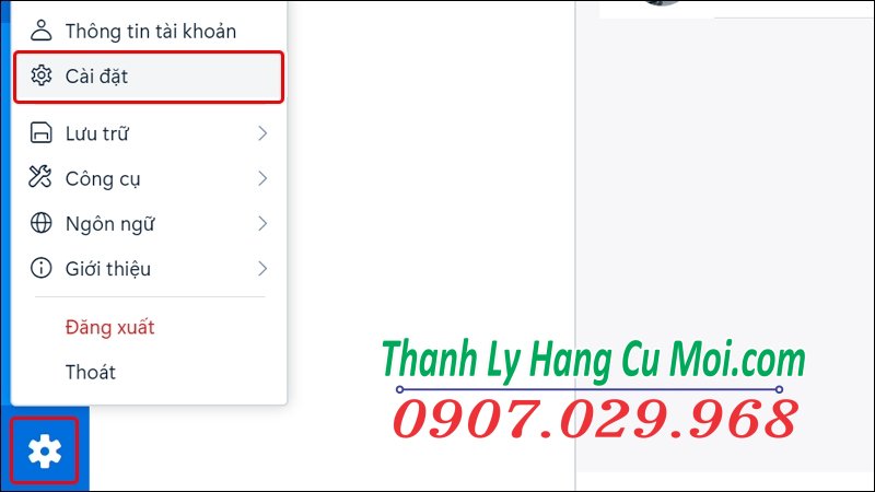 Hướng dẫn thay đổi thư mục lưu file trên Zalo PC