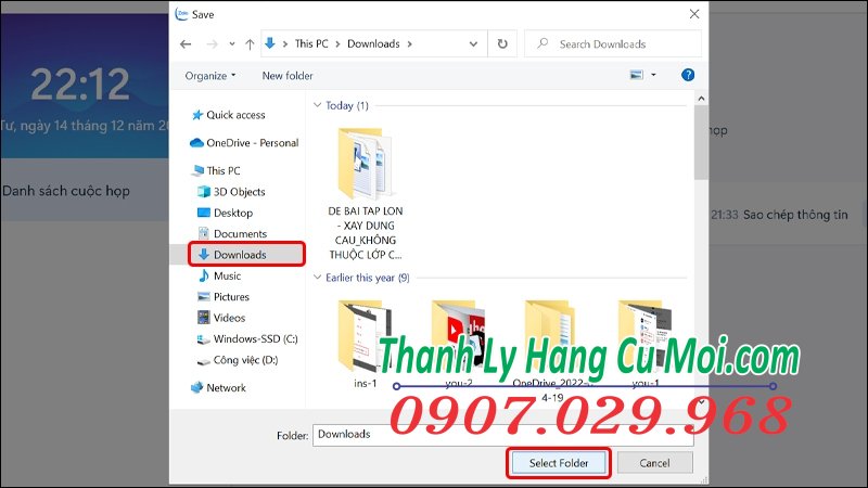 Hướng dẫn thay đổi thư mục lưu file trên Zalo PC