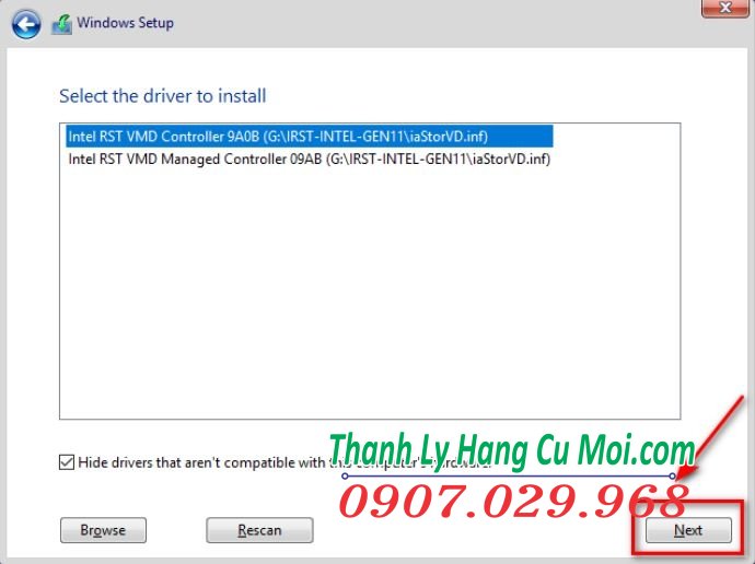 Lỗi cài Win 11 không thấy ổ cứng hình 4